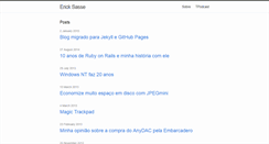 Desktop Screenshot of ericksasse.com.br